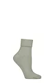 Women's 1 Pair Charnos Organic Cotton Crew Socks - Sage