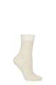 Women's 1 Pair Charnos Chenille Socks - Cream