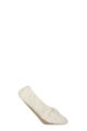 Women's 1 Pair Charnos Chenille Slippers with Bow - Cream