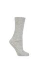 Women's 1 Pair Charnos Cosy All Over Lurex Socks - Grey
