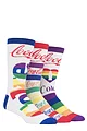 Mens 3 Pair Coca Cola Pride Socks - Multi