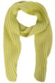 Ladies Corgi Handmade Chunky Cashmere Scarf - Pistachio