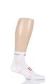 Compressport 1 Pair High Cut V3.0 Racing Running Socks - Smart White