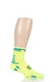 Compressport 1 Pair High Cut V3.0 Racing Running Socks - Fluo Yellow