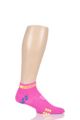 Compressport 1 Pair Low Cut V3.0 Racing Socks - Fluo Pink