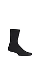 Women's 1 Pair Thorlos Running Crew Socks with Thick Cushion - Black