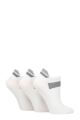 Ladies 3 Pair Glenmuir Technical Compression Sports Socks - White