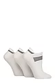 Women's 3 Pair Glenmuir Technical Compression Sports Socks - White