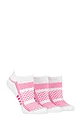 Women's 3 Pair Glenmuir Cushioned Sport Trainer Socks - White