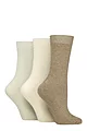 Women's 3 Pair Glenmuir Bamboo Leisure Socks - Sage