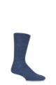 Mens 1 Pair HJ Hall Wool Diabetic Socks - Airforce