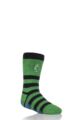 Kids 1 Pair Heat Holders The Incredible Hulk Slipper Socks with Grip - Green