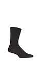Mens and Women's 1 Pair SOCKSHOP of London Plain Alpaca Socks - Natural Charcoal