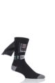 Mens 1 Pair SOCKSHOP Disney Star Wars Darth Vader Cape Socks - Black