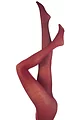 Women's 1 Pair Trasparenze Jennifer Merino Wool Tights - Wine Red