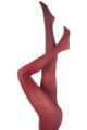 Ladies 1 Pair Trasparenze Jennifer Merino Wool Tights - Wine Red