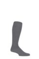 Mens 1 Pair HJ Hall Energisox Compression Socks with Softop - Mid Grey