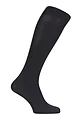 Mens 1 Pair Falke Ultra Energising Cotton Compression Socks - Black