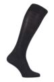Mens 1 Pair Falke Energising Cotton Socks - Black