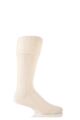 Mens 1 Pair Glenmuir Wool Kilt Socks - Cream