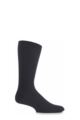 Mens 1 Pair Pantherella 85% Cashmere Rib Socks - Black