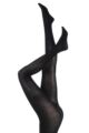 Women's 1 Pair SOCKSHOP Plain Bamboo Tights with Smooth Toe Seams - Black