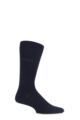 Mens 1 Pair BOSS Edward Plain 85% Soft Bamboo Socks - Dark Blue