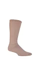 Mens 1 Pair HJ Hall Wool Diabetic Socks - Beige
