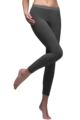 Ladies 1 Pack SOCKSHOP Heat Holders Microfleece Base Layer Bottoms - Black