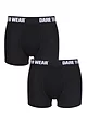 Mens 2 Pack SOCKSHOP Dare To Wear Bamboo Trunks - Black