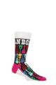 SOCKSHOP Music Collection 1 Pair Bob Dylan Cotton Socks - Guitars