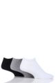 Mens 3 Pair Glenmuir Bamboo Trainer Socks - Assorted