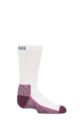 UpHill Sport 1 Pair Kids Made in Finland Hiking Socks - White