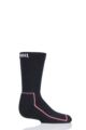 UpHill Sport 1 Pair Kids Made in Finland Hiking Socks - Black