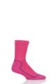 Boys and Girls 1 Pair UpHillSport  Kevo Jr Trekking 4 Layer M4 Socks - Pink