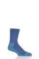 Boys and Girls 1 Pair UpHillSport  “Kevo” Jr Trekking 4 Layer M4 Socks - Blue