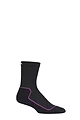 Boys and Girls 1 Pair UpHillSport  Kevo Jr Trekking 4 Layer M4 Socks - Black / Purple