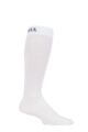 Mens and Women's 1 Pair UpHill Sport Course Riding 3 Layer L2 Socks - White