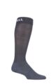 Mens and Women's 1 Pair UpHill Sport Summer Course 3 Layer L2 Socks - Mid Grey