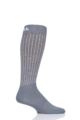 Mens and Ladies 1 Pair UpHillSport  "Winter Course” 3 Layer L3 Horse Riding Socks - Grey