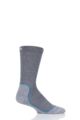 UpHill Sport 1 Pair Made in Finland 4 Layer Hiking Socks with DryTech - Light Grey