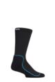 UpHill Sport 1 Pair Made in Finland 4 Layer Hiking Socks with DryTech - Black