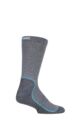 UpHill Sport 1 Pair Made in Finland 4 Layer Hiking Socks with DryTech - Grey