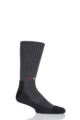 UpHillSport 1 Pair Made in Finland Bamboo Hiking Socks - Dark Grey