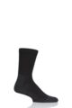 UpHillSport 1 Pair Made in Finland 2 Layer Running Socks - Black