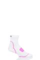 Mens and Ladies 1 Pair UpHill Sport Front Running L1 Socks - White