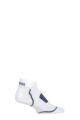 UpHill Sport 1 Pair Made in Finland Extra Fit Low Trainer Socks - White