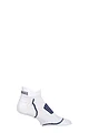 UpHill Sport 1 Pair Made in Finland Extra Fit Low Trainer Socks - White