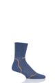 Mens and Ladies 1 Pair UpHillSport Ruija Hiking L2 Socks - Blue