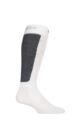 UpHill Sport 1 Pair Made in Finland 3 Layer Ice Hockey Socks - Off White